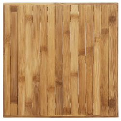 Stolik kawowy, 45x45x35 cm, bambusowy