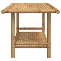 Stolik kawowy, 90x50x45 cm, bambusowy