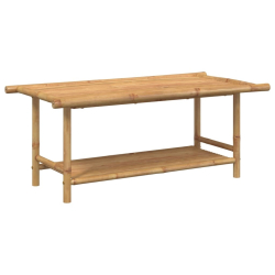Stolik kawowy, 110x55x45 cm, bambusowy