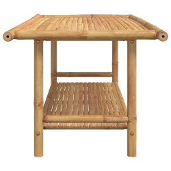 Stolik kawowy, 110x55x45 cm, bambusowy