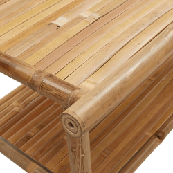 Stolik kawowy, 110x55x45 cm, bambusowy