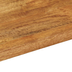 Blat stołu, 160x50x3,8 cm, prostokątny, lite drewno mango
