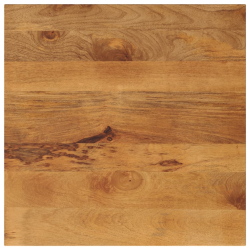 Blat stołu, 70x70x3,8 cm, kwadratowy, lite drewno mango