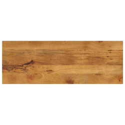 Blat stołu, 140x60x3,8 cm, prostokątny, lite drewno mango