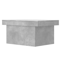 Stolik kawowy, szarość betonu, 100x55x40 cm