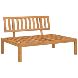 Sofa ogrodowa z deseczek, lite drewno akacjowe