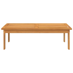 Stolik ogrodowy, 100x60x30 cm, lite drewno akacjowe