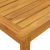 Sofa ogrodowa i stolik z deseczek, lite drewno akacjowe