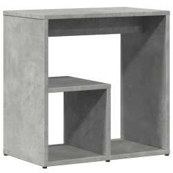 Stoliki boczne, 2 szt., szarość betonu, 50x30x50 cm