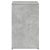 Stoliki boczne, 2 szt., szarość betonu, 50x30x50 cm