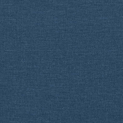 Szezlong masujący z wałkiem, niebieski, tapicerowany tkaniną