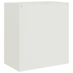 Szafka boczna, biała, 67x39x73 cm, stal