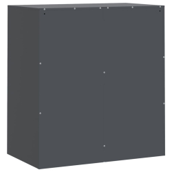 Szafka boczna, antracytowa, 67x39x73 cm, stal