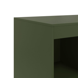 Szafka, oliwkowa, 67x39x95 cm, stal