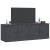 Szafki pod telewizor, 2 szt., antracytowe, 67x39x44 cm, stalowe