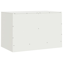Szafka pod telewizor, biała, 67x39x44 cm, stalowa