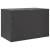 Szafki pod telewizor, 2 szt., czarne, 67x39x44 cm, stalowe