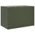Szafka pod telewizor, oliwkowa, 67x39x44 cm, stalowa