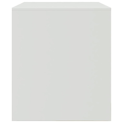 Szafka pod telewizor, biała, 67x39x44 cm, stalowa