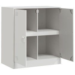 Szafka boczna, biała, 67x39x73 cm, stal