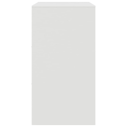 Szafka boczna, biała, 67x39x73 cm, stal