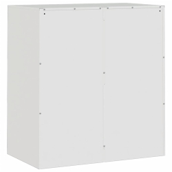 Szafka boczna, biała, 67x39x73 cm, stal