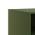 Szafki pod telewizor, 2 szt., oliwkowe, 67x39x44 cm, stalowe