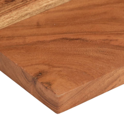 Blat stołu, 40x20x2,5 cm, prostokątny, lite drewno akacjowe