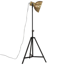 Lampa stojąca, 25 W, antyczny mosiądz, 61x61x90/150 cm, E27