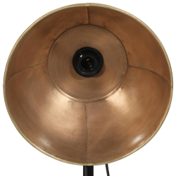 Lampa stojąca, 25 W, antyczny mosiądz, 61x61x90/150 cm, E27