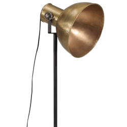 Lampa stojąca, 25 W, antyczny mosiądz, 61x61x90/150 cm, E27