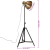 Lampa stojąca, 25 W, antyczny mosiądz, 61x61x90/150 cm, E27