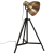 Lampa stojąca, 25 W, antyczny mosiądz, 61x61x90/150 cm, E27