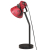 Lampa stołowa, 25 W, postarzany czerwony, 17x17x60 cm, E27