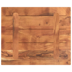 Blat stołu, 60x50x2,5 cm, prostokątny, lite drewno akacjowe