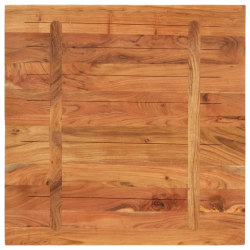 Blat stołu, 70x70x3,8 cm, kwadratowy, lite drewno akacjowe