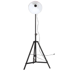 Lampa stojąca, 25 W, postarzany czerwony, 61x61x90/150 cm, E27