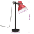 Lampa stołowa, 25 W, postarzany czerwony, 15x15x55 cm, E27
