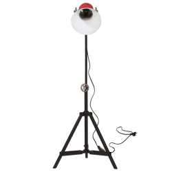 Lampa stojąca, 25 W, postarzany czerwony, 35x35x65/95 cm, E27