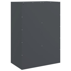 Szafka, antracytowa, 67x39x95 cm, stal