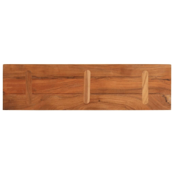 Blat stołu, 100x30x2,5 cm, prostokątny, lite drewno akacjowe