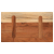 Blat stołu, 60x20x2,5 cm, prostokątny, lite drewno akacjowe