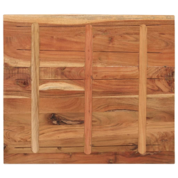 Blat stołu, 90x80x3,8 cm, prostokątny, lite drewno akacjowe