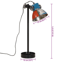 Lampa sufitowa 25 W, wielokolorowa, 15x15x55 cm, E27