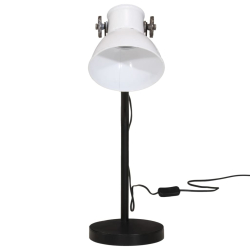 Lampa stołowa, 25 W, biała, 17x17x60 cm, E27