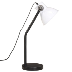 Lampa stołowa, 25 W, biała, 17x17x60 cm, E27