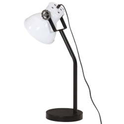 Lampa stołowa, 25 W, biała, 17x17x60 cm, E27