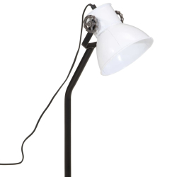 Lampa stołowa, 25 W, biała, 17x17x60 cm, E27