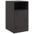 Szafki nocne, 2 szt., czarne, 34,5x39x62 cm, stal