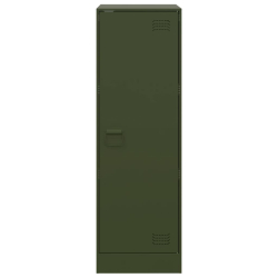Szafka, oliwkowa, 34,5x39x107 cm, stal